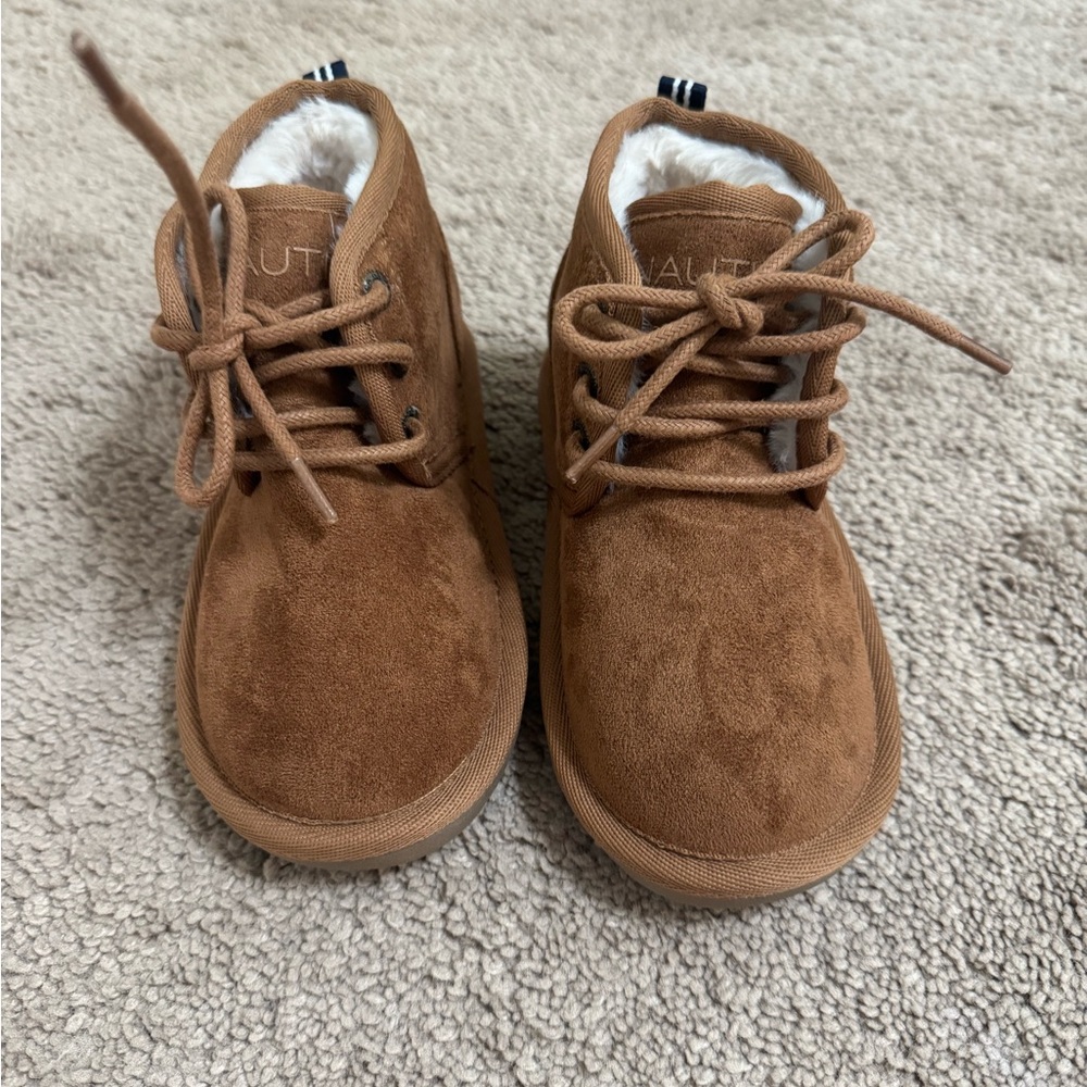 Nautica Tan Kids Boots